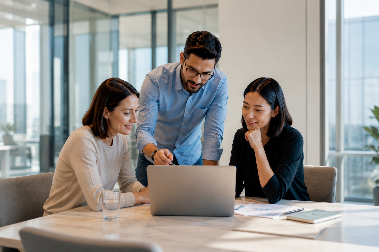 Small business teams and individual professionals using web software solutions