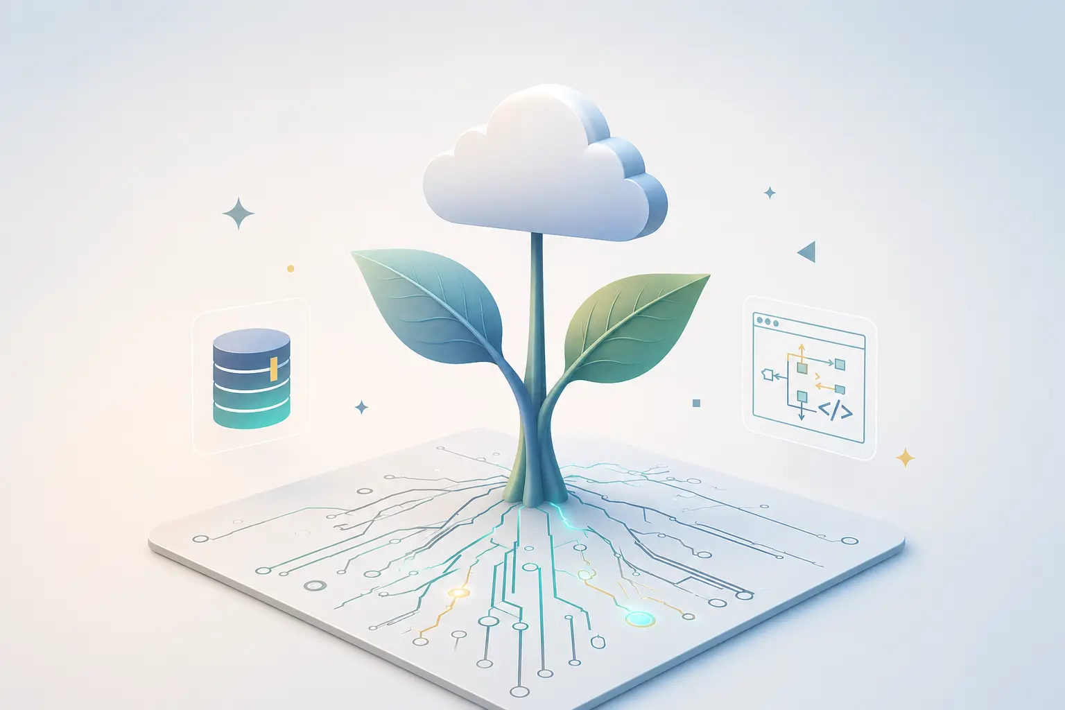 Cloud infrastructure services supporting scalable business growth